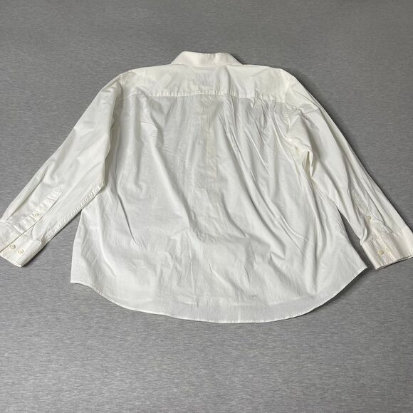 The Original Ben Sherman Men’s Solid White Button-Up Dress Shirt - Picture 2 of 11